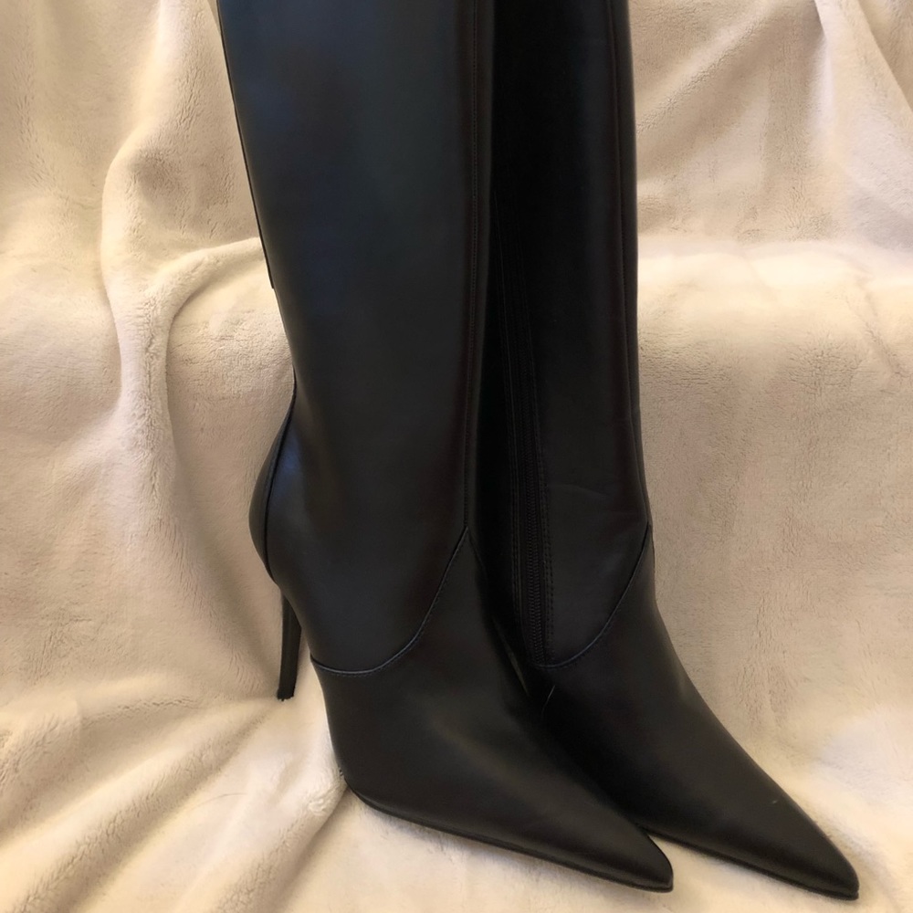 Victoria’s Secret Black Stiletto Boots